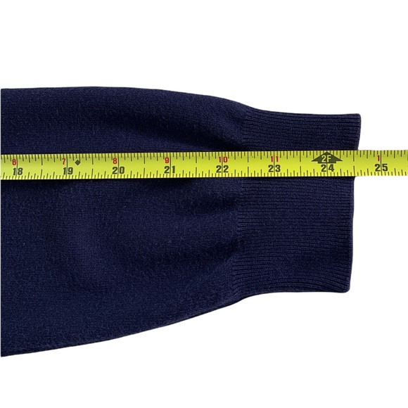 Vintage Polo by Ralph Lauren Men’s Large Cardigan Blue - Picture 9 of 12